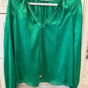 Ramy Brook Vibrant Green Blouse
